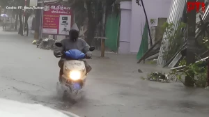 Cyclone Ditwah Triggers Heavy Rain in Tamil Nadu Coastal and Delta Districts