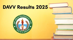 DAVV Result 2025 Out at dauniv.ac.in Direct Link to Download 3rd Semester Result