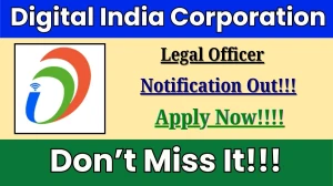 Digital India Corporation Legal Officer Recruitment 2025 - Apply Online