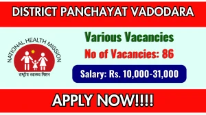 District Panchayat Vadodara Recruitment 2025 - Apply Online for 86 Staff Nurse, CHO and More Posts District Panchayat Vadodara Recruitment 2025 - Apply Online for 86 Staff Nurse, CHO and More Posts