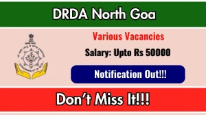 DRDA North Goa Recruitment 2025 – Walk in for 19 District Manager, State Program Manager and Other Posts