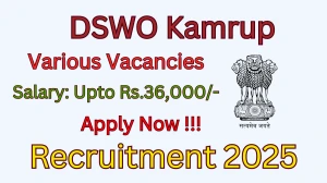 DSWO Kamrup Recruitment 2025 – Apply Offline for 11 Centre Administrator, Case Worker and MorePosts