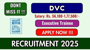 DVC Executive Trainee Recruitment 2025 - Apply Online for 54 Posts DVC Executive Trainee Recruitment 2025 - Apply Online for 54 Posts
