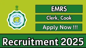 EMRS Recruitment 2025 - Apply Offline for 02 Clerk, Cook Posts