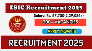 ESIC Recruitment 2025 – Walk in for 252 Teaching Faculty, Senior Resident and More Posts