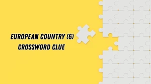European country Crossword Clue Irish Daily Mail Quick 6 letters Answer
