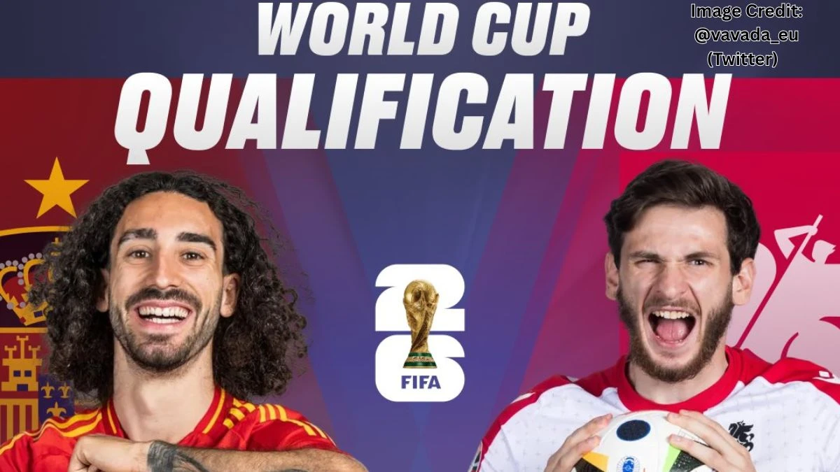 Georgia vs Spain Live Telecast Info: When and Where to Watch Fifa World Cup 2026 Qualifiers?