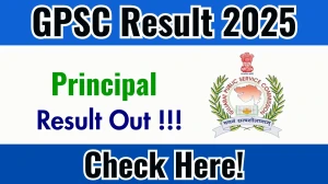 GPSC Principal Result 2025 Declared: Download at gpsc.gujarat.gov.in GPSC Principal Result 2025 Declared: Download at gpsc.gujarat.gov.in