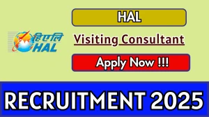 HAL Visiting Consultant Recruitment 2025 - Apply Offline