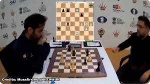 Harikrishna Draws First Game with Martinez; Arjun Holds Aronian to a Draw