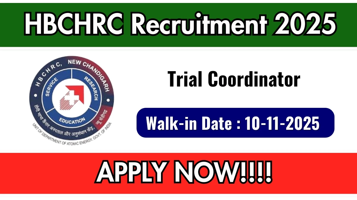 HBCHRC Trial Coordinator Recruitment 2025 – Walk in HBCHRC Trial Coordinator Recruitment 2025 – Walk in