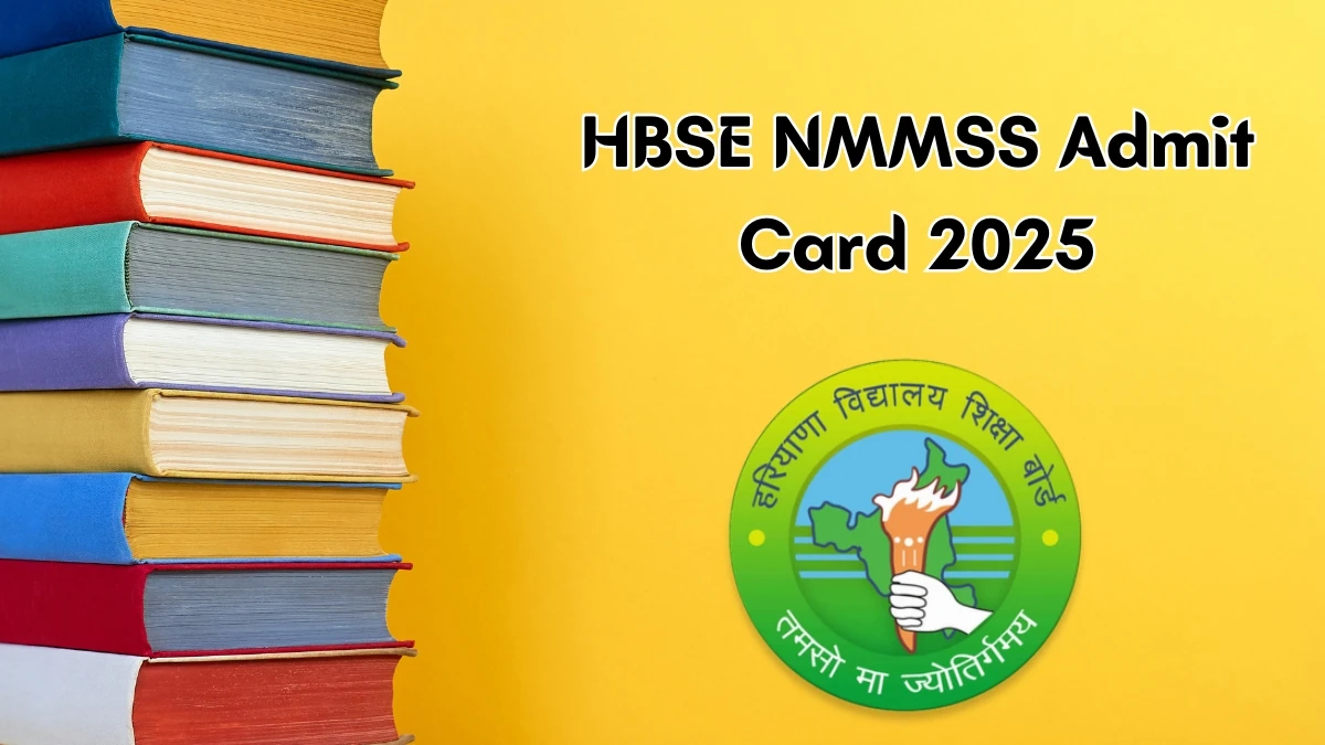 HBSE NMMSS Admit Card 2025 Released at bseh.org.in Check HBSE NMMSS  Hall Ticket Details Here