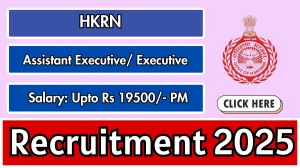 HKRN Assistant Executive/ Executive Recruitment 2025 – Apply Online for 10 Posts