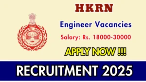 HKRN Engineer Recruitment 2025 - Apply Online HKRN Engineer Recruitment 2025 - Apply Online