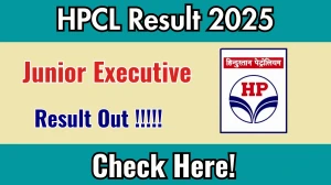 HPCL Junior Executive Result 2025 Declared: Download at hindustanpetroleum.com HPCL Junior Executive Result 2025 Declared: Download at hindustanpetroleum.com