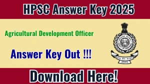 HPSC ADO Answer Key 2025 Out – Download Answer Key PDF @ hpsc.gov.in