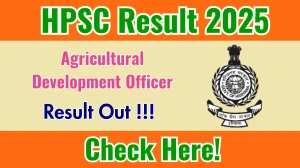 HPSC ADO Result 2025 Declared: Download at hpsc.gov.in