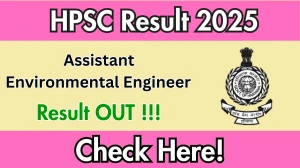HPSC AEE Result 2025 Declared: Download at hpsc.gov.in