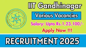 IIT Gandhinagar Recruitment 2025 - Apply Online for 36 Superintending Engineer, Deputy Librarian and More  Posts