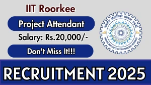 IIT Roorkee Project Attendant Recruitment 2025 – Walk in