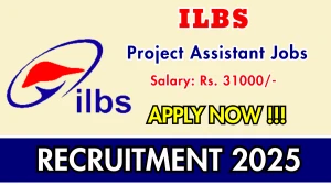 ILBS Project Assistant Recruitment 2025 - Apply Online ILBS Project Assistant Recruitment 2025 - Apply Online