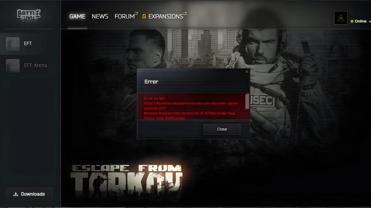 Is Escape From Tarkov Down? Escape From Tarkov Failed To Get A Game Package & Server Status Explained
