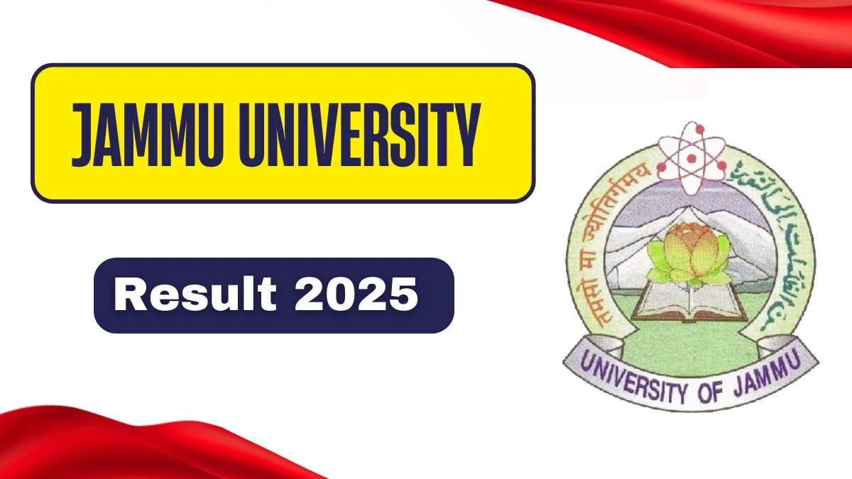 Jammu University Result 2025 Released at coeju.com Direct Link to Download 4th and 5th Semester Result