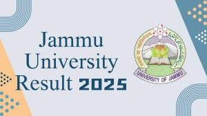 Jammu University Result 2025 Released at coeju.com Direct Link to Download 6th Semester Result