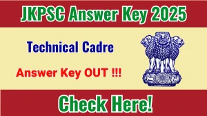 JKPSC Technical Cadre Answer Key 2025 Released – Download at jkpsc.nic.in