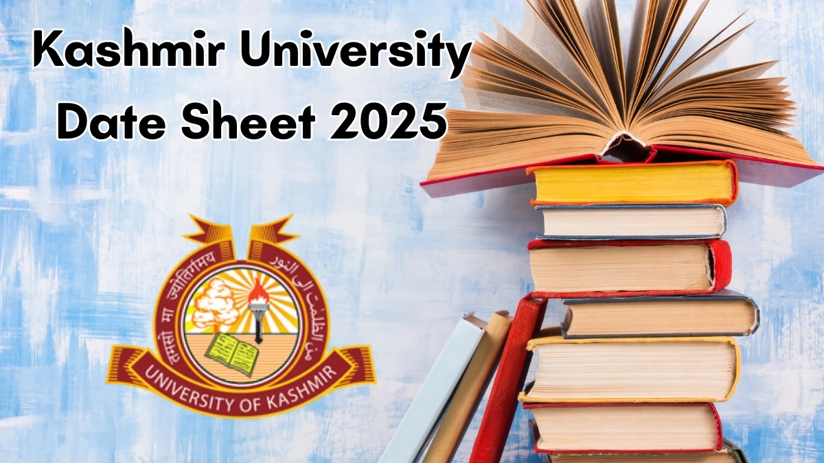 Kashmir University Date Sheet 2025 Announced for B.Tech @ uok.edu.in Details Here