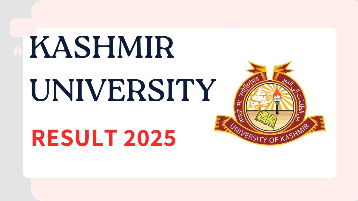Kashmir University Result 2025 Out at uok.edu.in Direct Link to Download 2nd semester Result