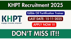 KHPT Edible Oil Fortification Trainer Recruitment 2025 - Apply Online KHPT Edible Oil Fortification Trainer Recruitment 2025 - Apply Online