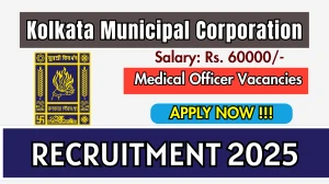 Kolkata Municipal Corporation Medical Officer Recruitment 2025 – Walk in for 34 Posts Kolkata Municipal Corporation Medical Officer Recruitment 2025 – Walk in for 34 Posts