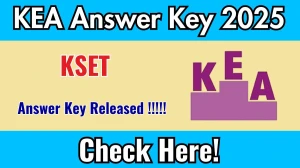 KSET Answer Key 2025 Released: Download Now at cetonline.karnataka.gov.in
