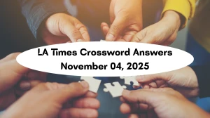 LA Times Crossword Answers 11/04/25
