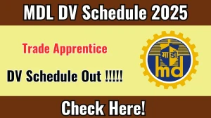 MDL Trade Apprentice DV Schedule 2025 Released – Check Document Verification Dates