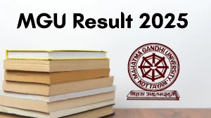 MGU Result 2025 Declared at mgu.ac.in Direct Link to Download 1st to 6th Semester Result