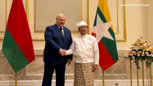 Military-Run Myanmar Hosts Belarusian Leader on Official Goodwill Visit