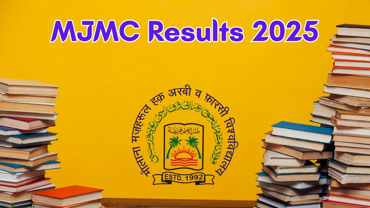 MJMC Result 2025 Out at mmhapu.ac.in Direct Link to Download Re Exam Result