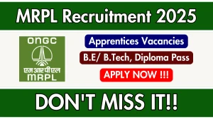 MRPL Apprentices Recruitment 2025 – Walk in MRPL Apprentices Recruitment 2025 – Walk in