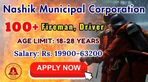 Nashik Mahanagarpalika Recruitment 2025 - Apply Online for 186 Fireman, Driver Posts
