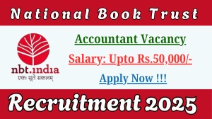 National Book Trust Accountant Recruitment 2025 - Apply Offline