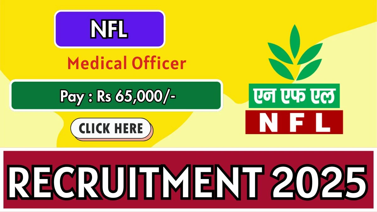 NFL Medical Officer Recruitment 2025 – Walk in