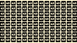 Optical Illusion Eye Test Challenge: Within 7 Seconds Spot The Number 48 and 45 ...