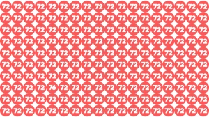 Optical Illusion Eye Test Challenge: Within 7 Seconds Spot The Number 77 and 76 ...