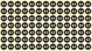 Optical Illusion Eye Test Challenge: Within 8 Seconds Spot The Number 93 and 83 ...