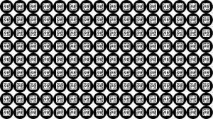 Optical Illusion Eye Test Challenge: Within 9 Seconds Spot The Number 96 and 89 ...