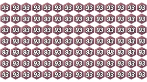 Optical Illusion Find it Out: Within 5 Seconds Spot The Number 98 among 93