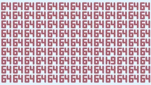 Optical Illusion IQ Test: Are You A Genius? Within 6 Seconds Spot The Inverted 6...