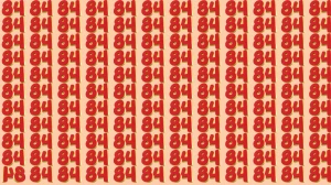 Optical Illusion IQ Test: Are You A Genius? Within 6 Seconds Spot The Inverted 8...